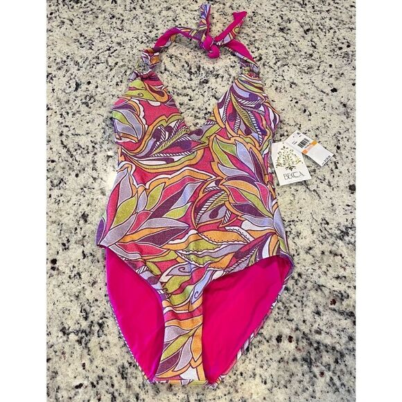 Becca by Rebecca Virtue Psychedelica Nina U-Neck One-Piece - Picture 2 of 6